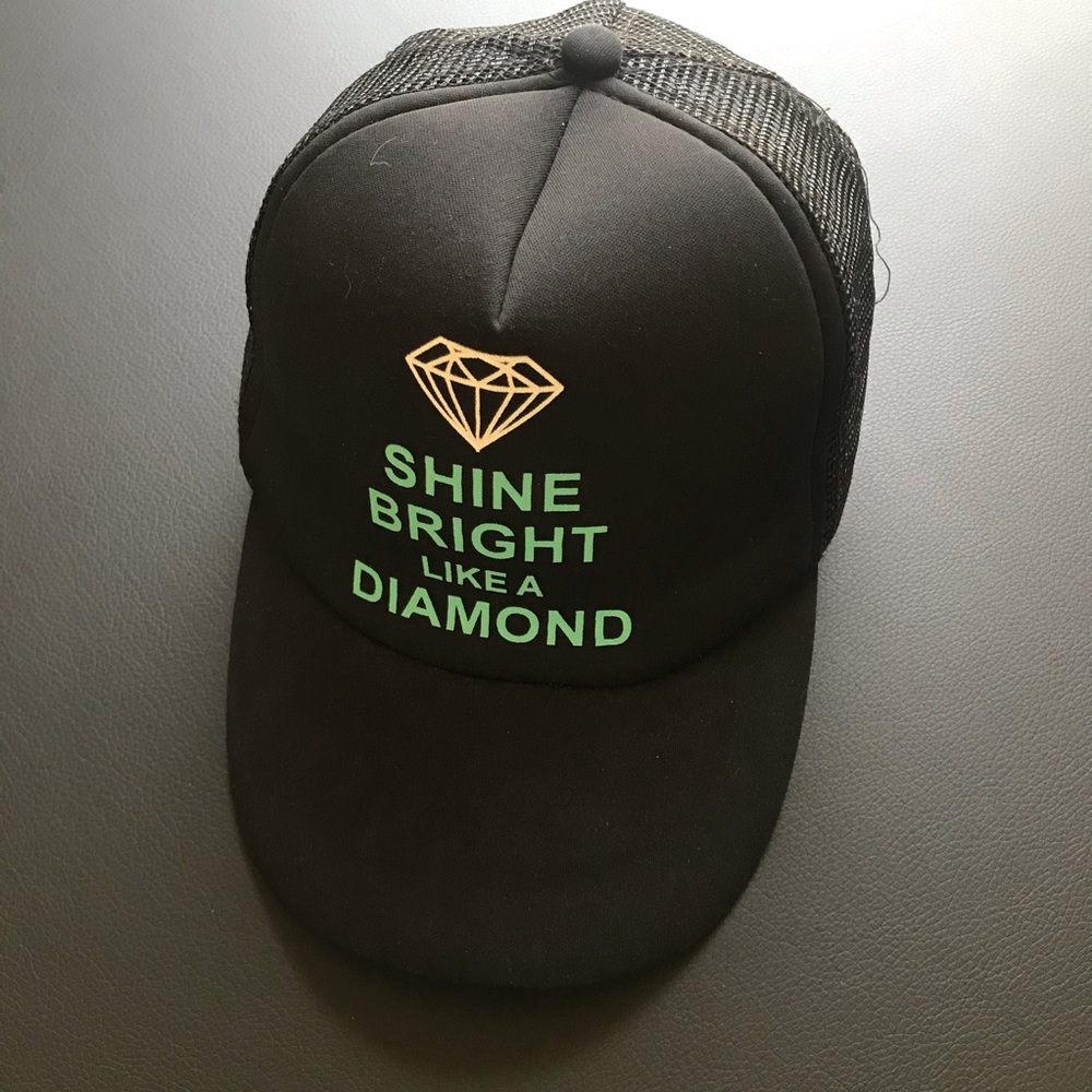 Black Snap Back Hat